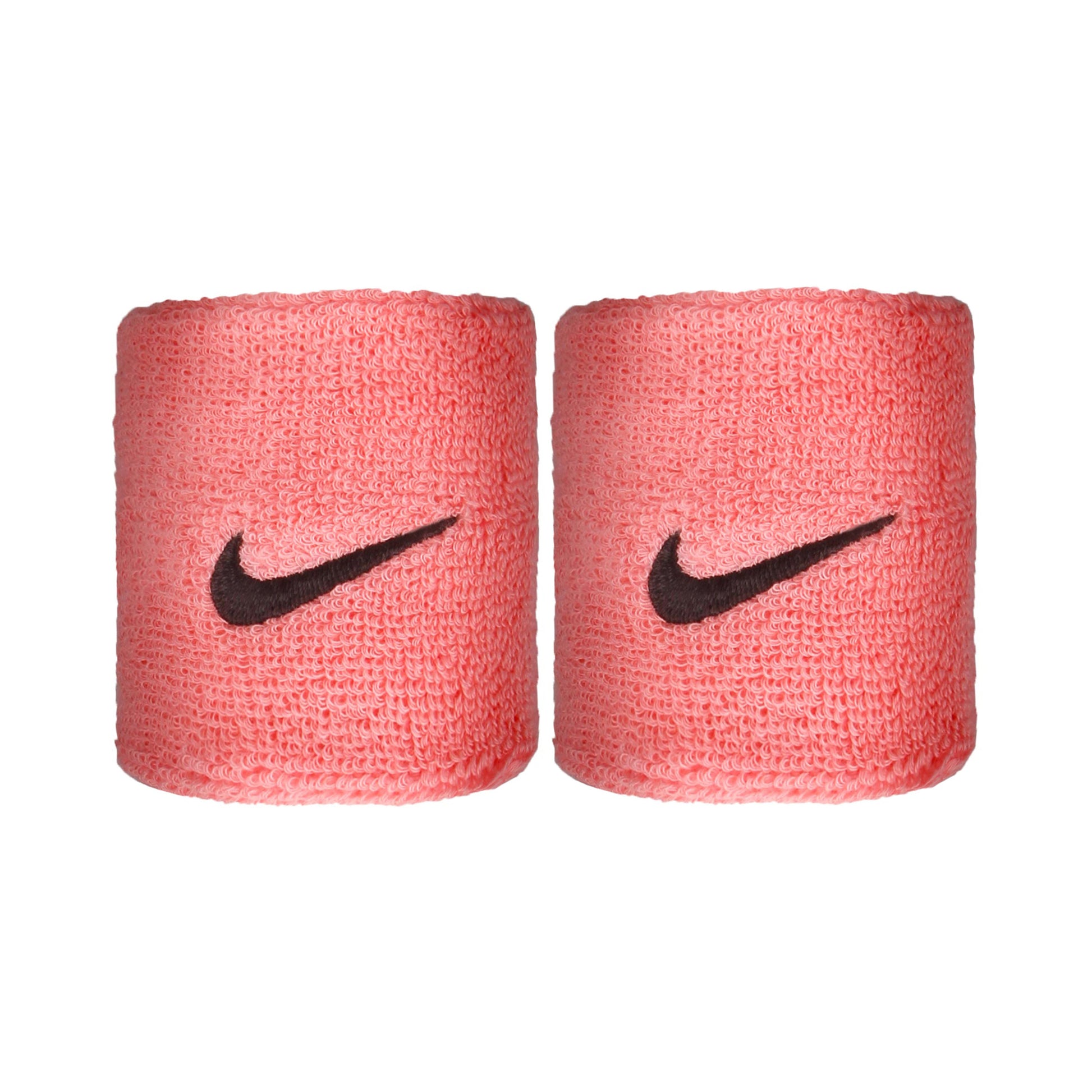 Nike Swoosh Svedbånd Pakke med 2 kort - lyserød, sort