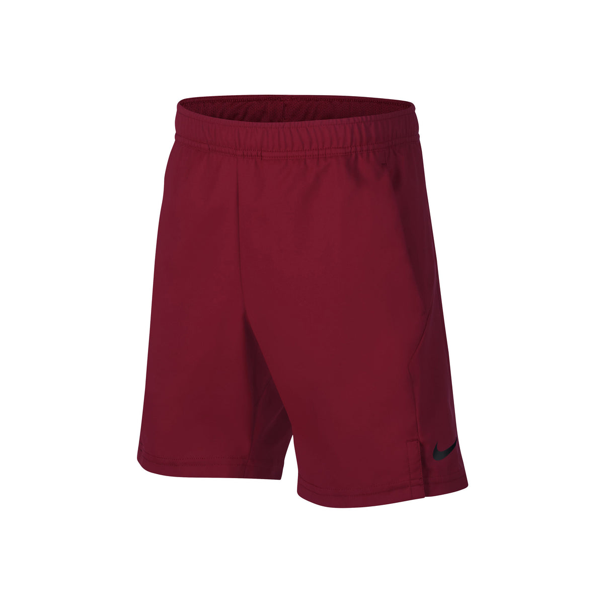 Nike Court Dry  Shorts Drenge - mørkerød, sort