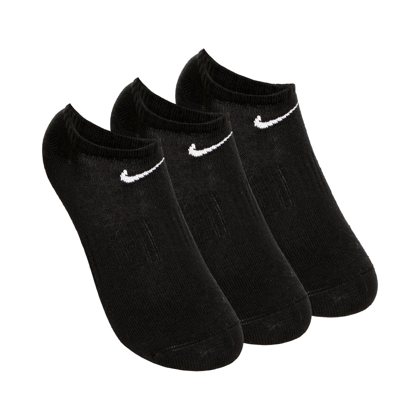 Nike Everyday Lightweight Tennissokker Pakke med 3 Unisex - sort, hvid
