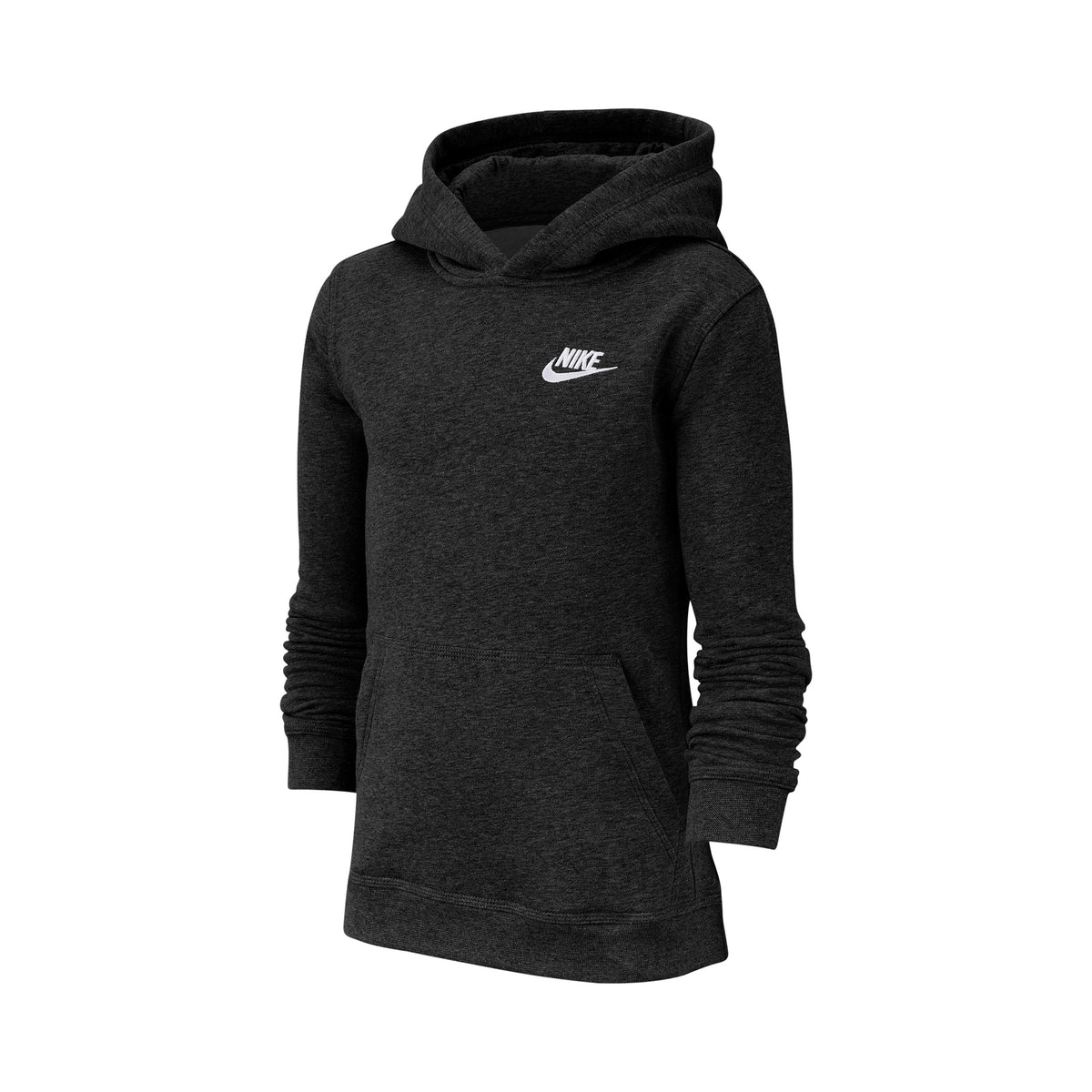 Nike Club Hættetrøje Drenge - sort, hvid
