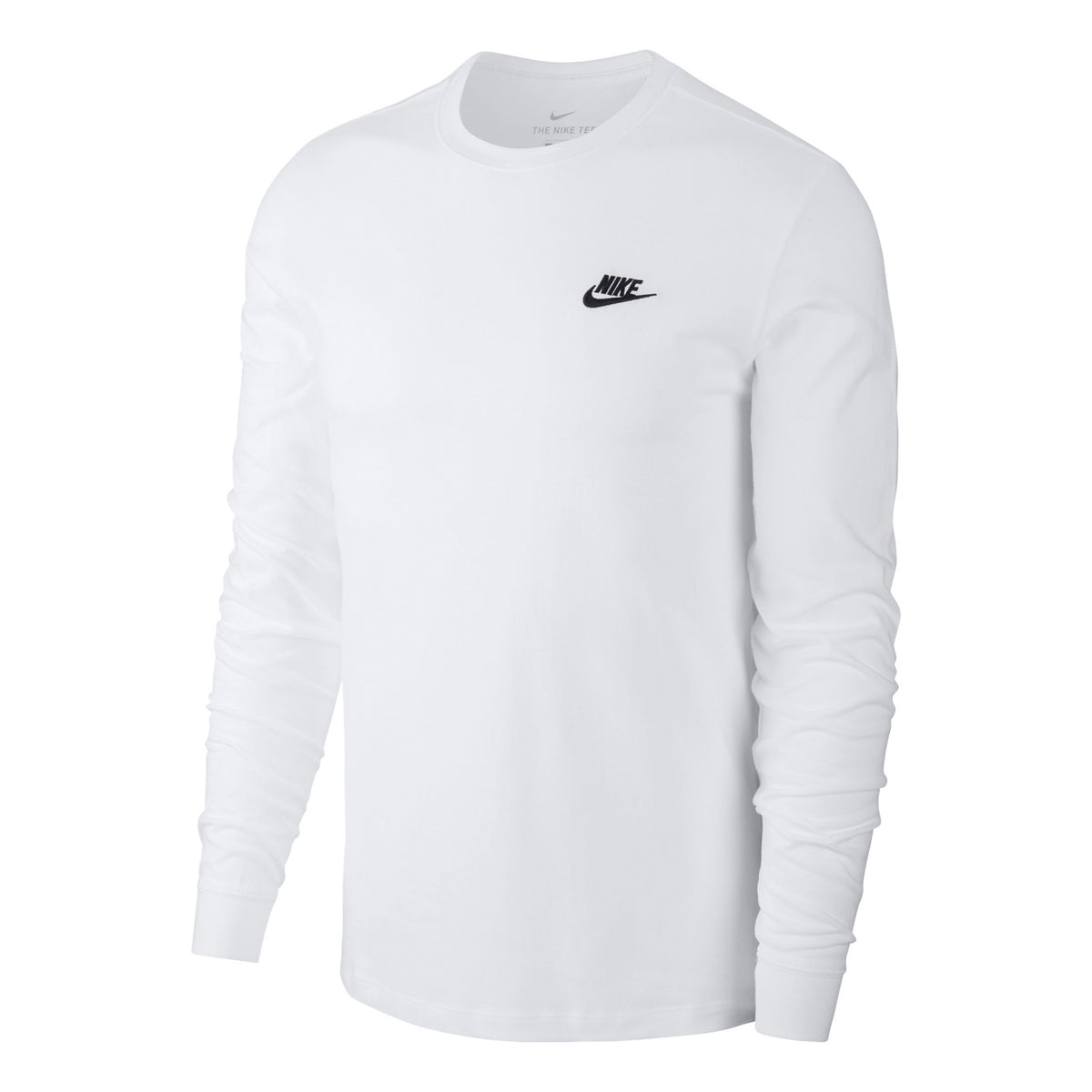 Nike Sportswear Shirt, langærmet Herrer - hvid, sort