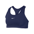 Dri-Fit Swoosh Sports-BH Damer - mørkeblå, hvid