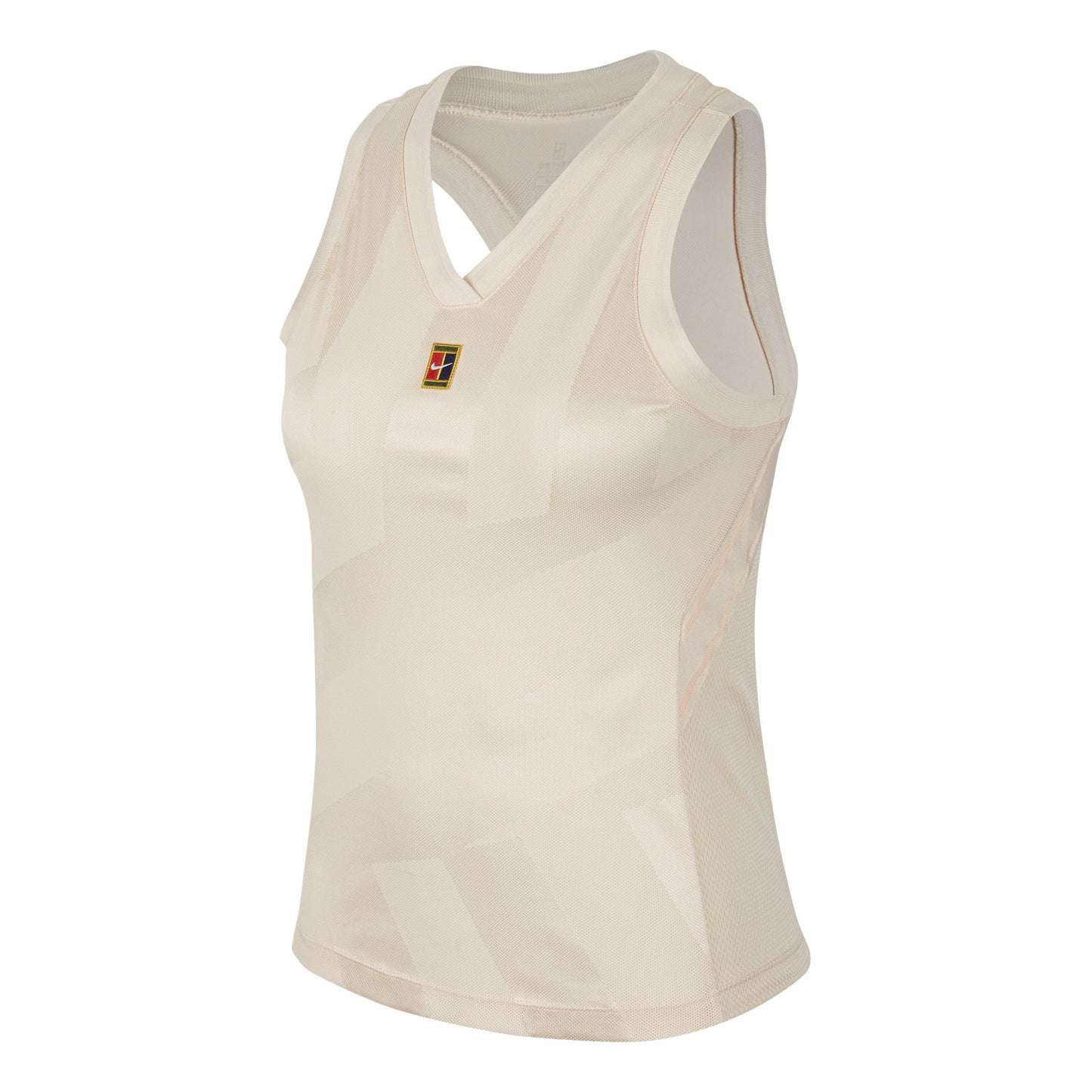Nike Court Dri-Fit Slam Tanktop Damer - creme, flerfarvet