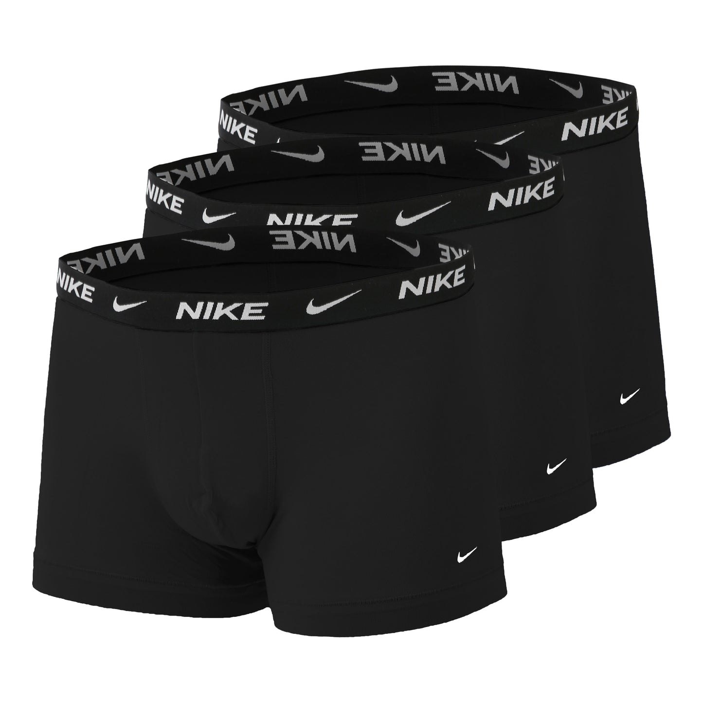 Nike Everyday Cotton Strech Trunk Boksershorts Pakke Med 3 Herrer-Sort,Hvid