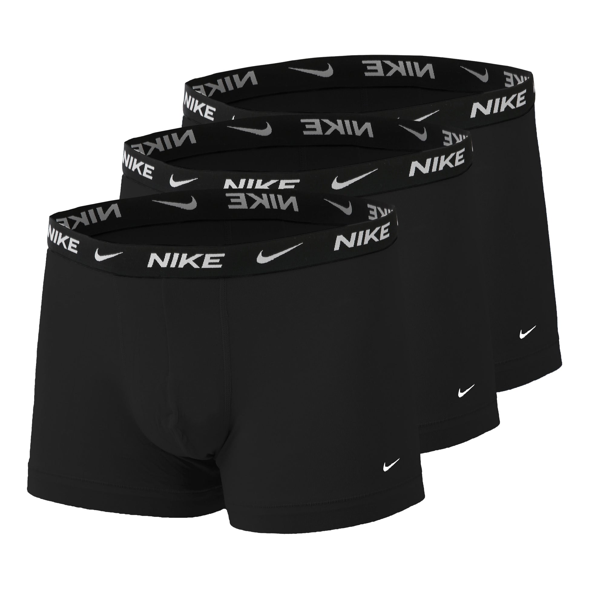 Nike Everyday Cotton Strech Trunk Boksershorts Pakke Med 3 Herrer-Sort,Hvid