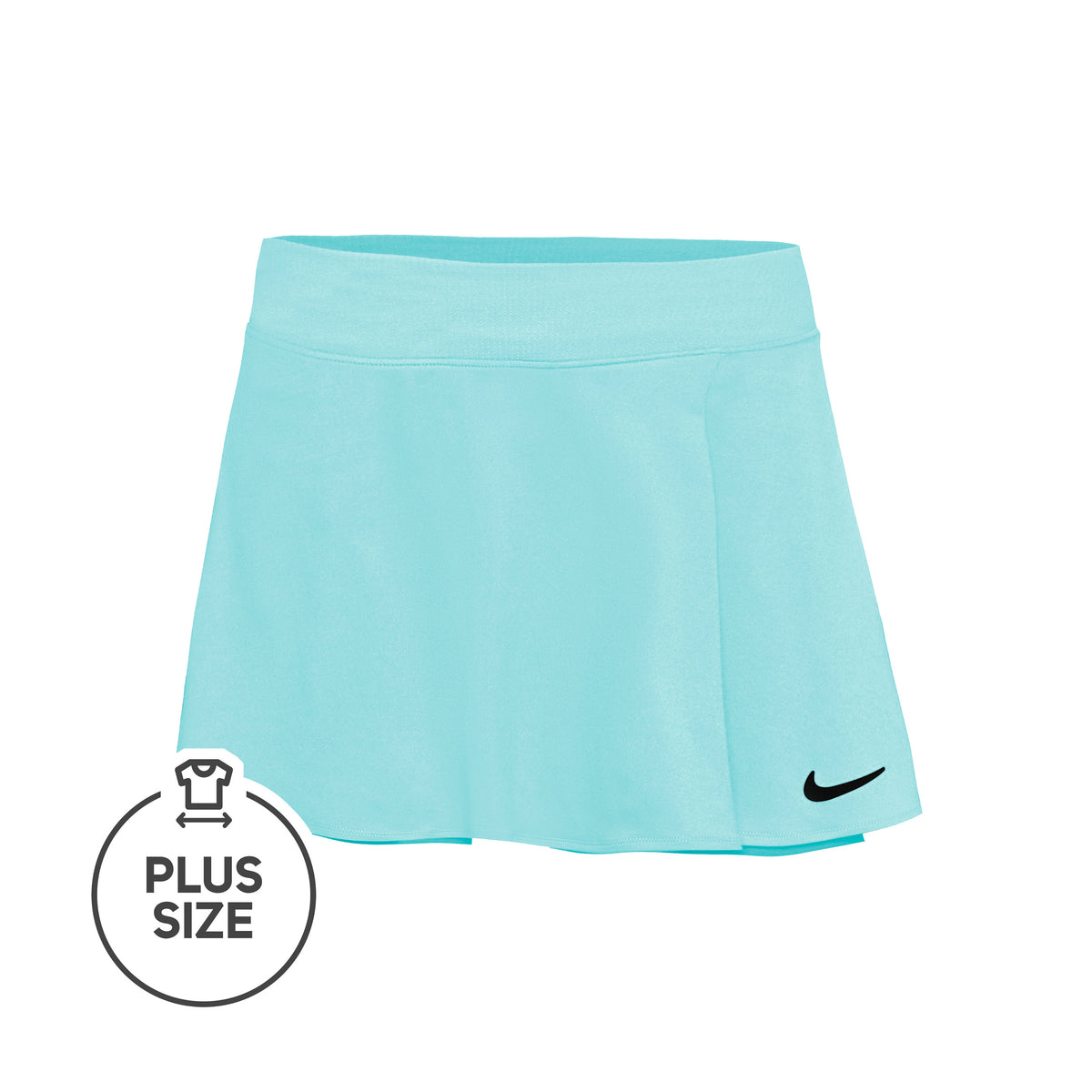 Nike Court Flouncy Plus Size Nederdel Damer - lyseblå,