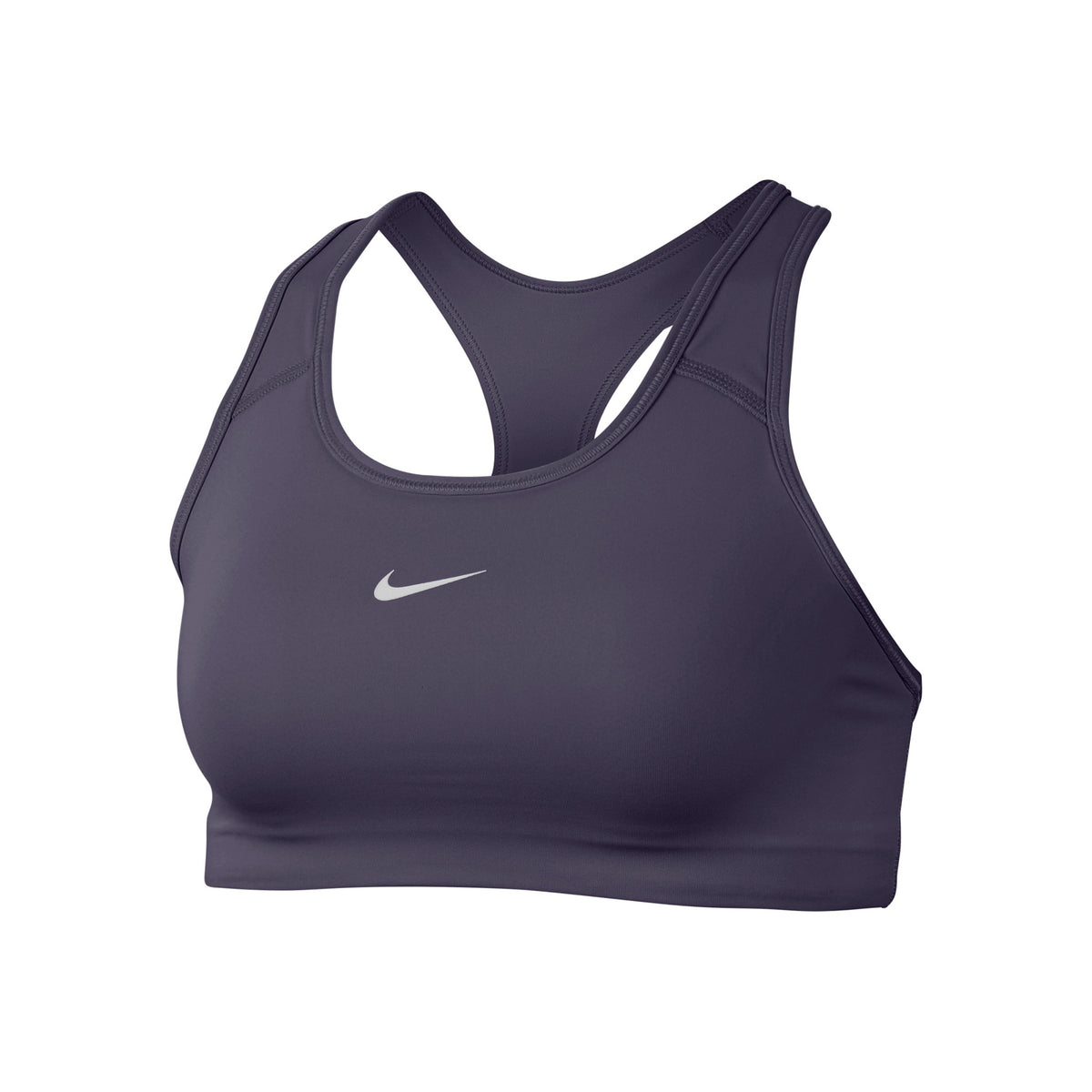Nike Dri-Fit Swoosh Sports-BH Damer - lilla, hvid