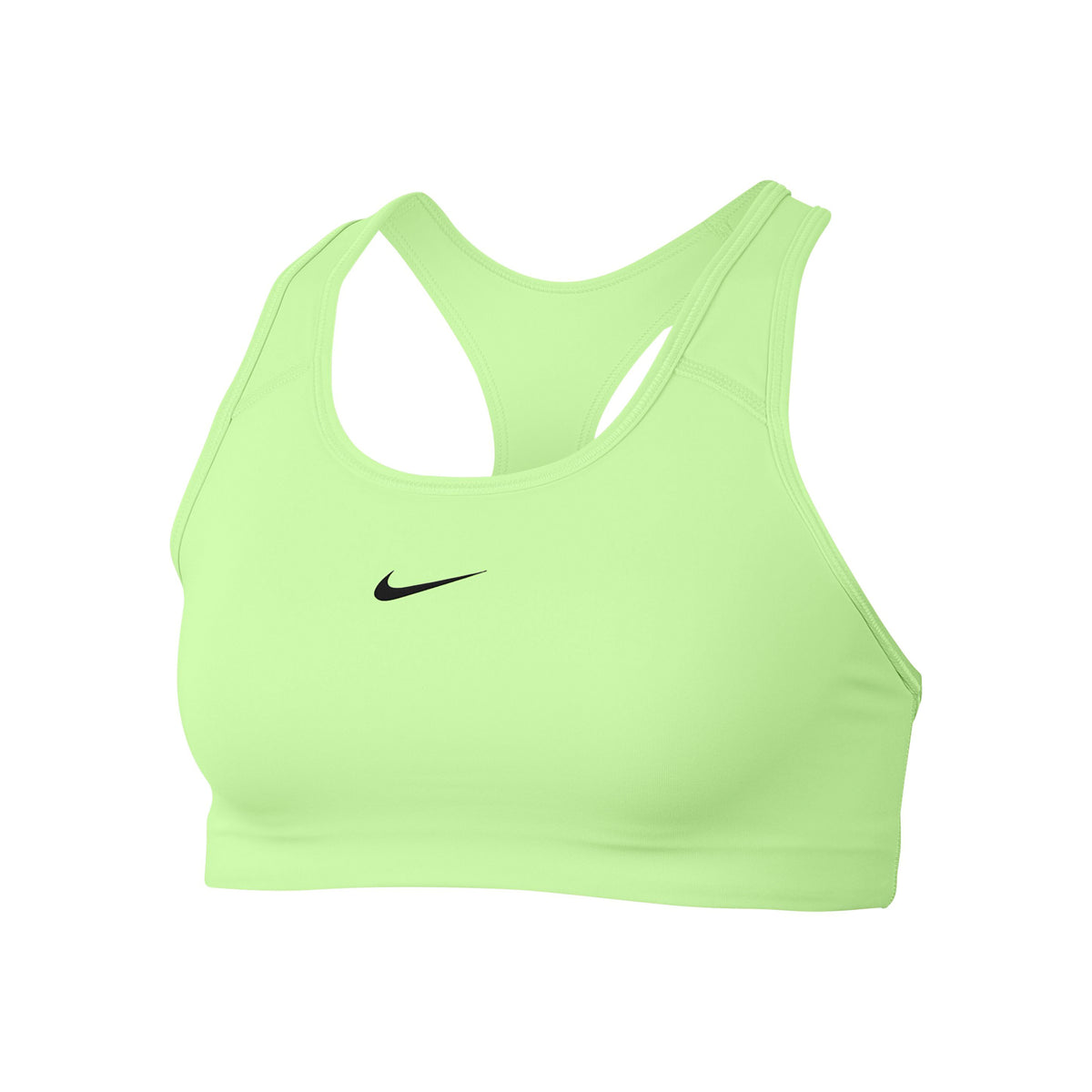 Nike Dri-Fit Swoosh Sports-BH Damer - neongrøn,