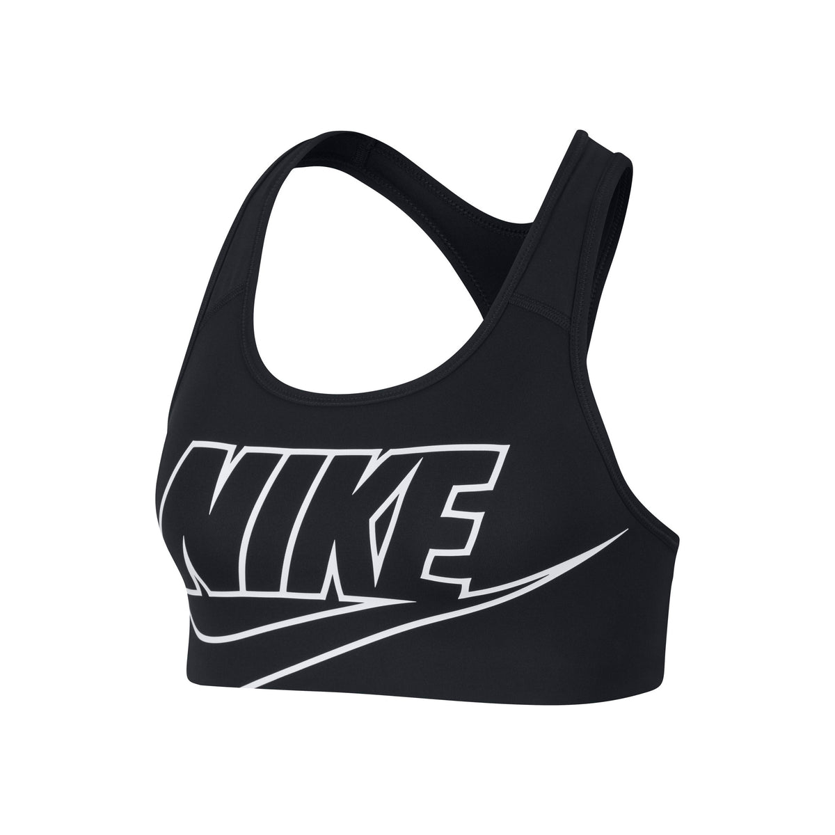Nike Sports Sports-BH Damer - sort, hvid