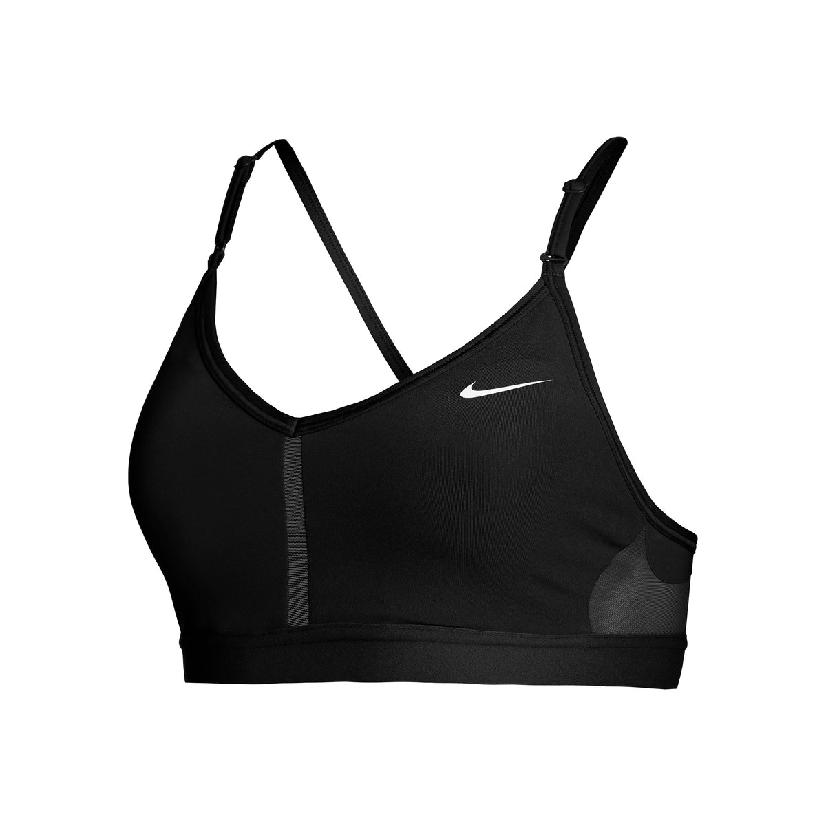 Nike Dri-Fit Indy V-Neck Sports-BH Damer - sort,