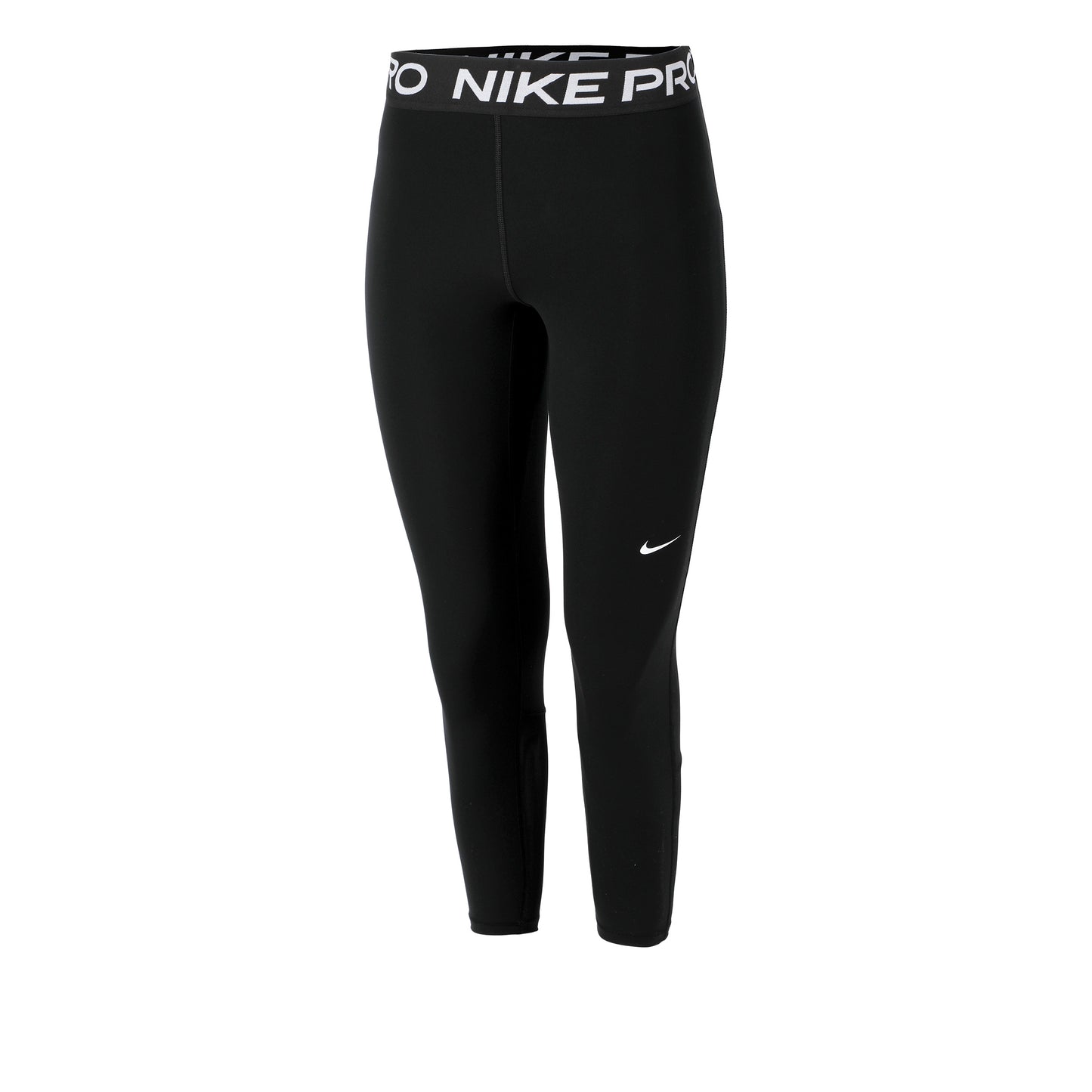 Nike Pro 365 3/4 Stramme Løbebukser Damer-Sort,Hvid