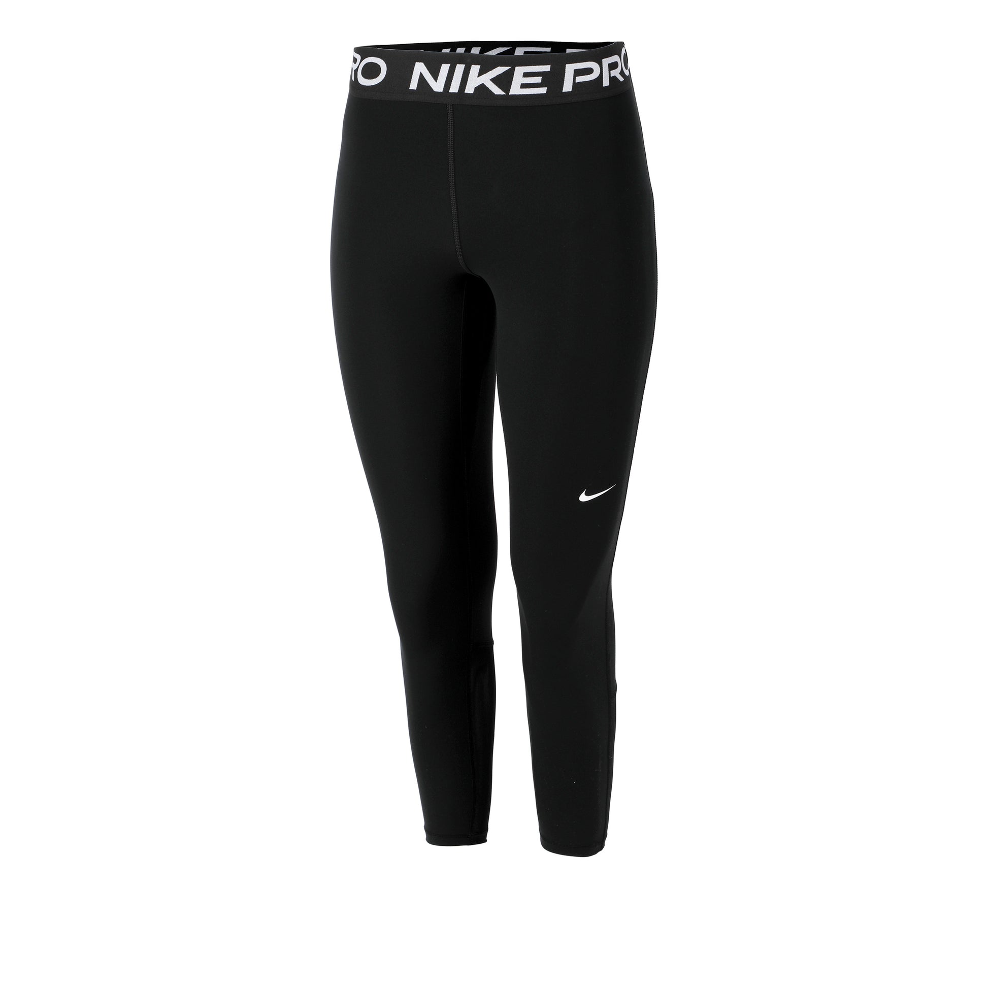 Nike Pro 365 3/4 Stramme Løbebukser Damer-Sort,Hvid