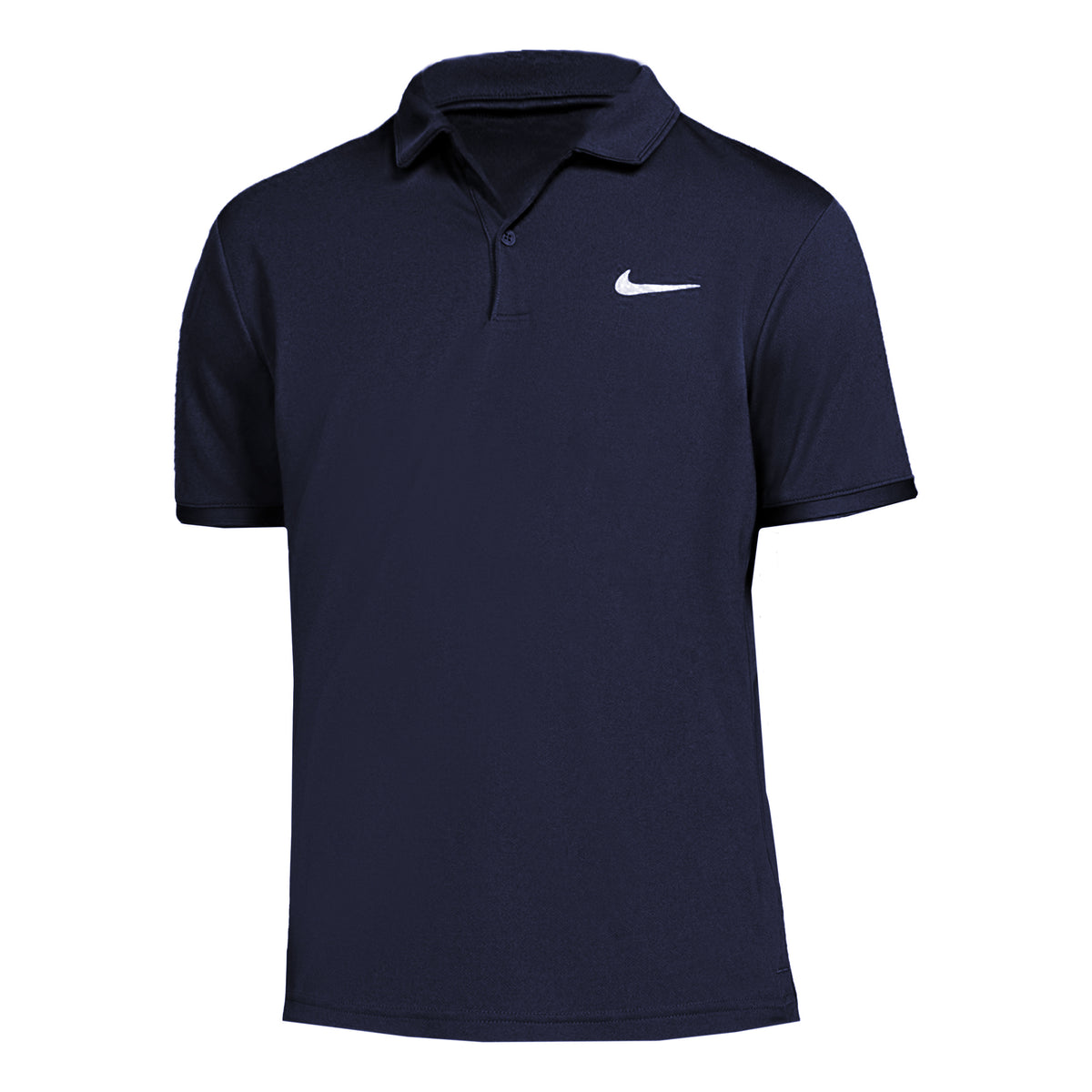 Nike Court Dry Polo Herrer - mørkeblå,