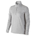 Element Half-Zip Running Shirt, langærmet Damer - lysegrå, sølv