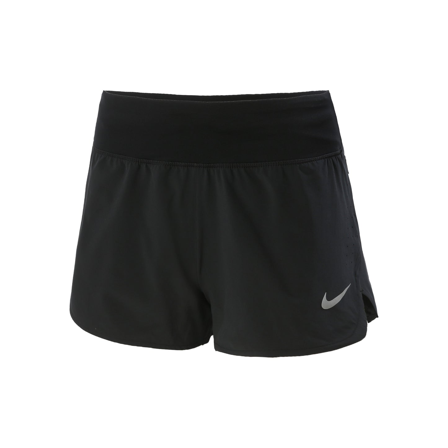 Nike Eclipse 3in Shorts Damer - sort, sølv