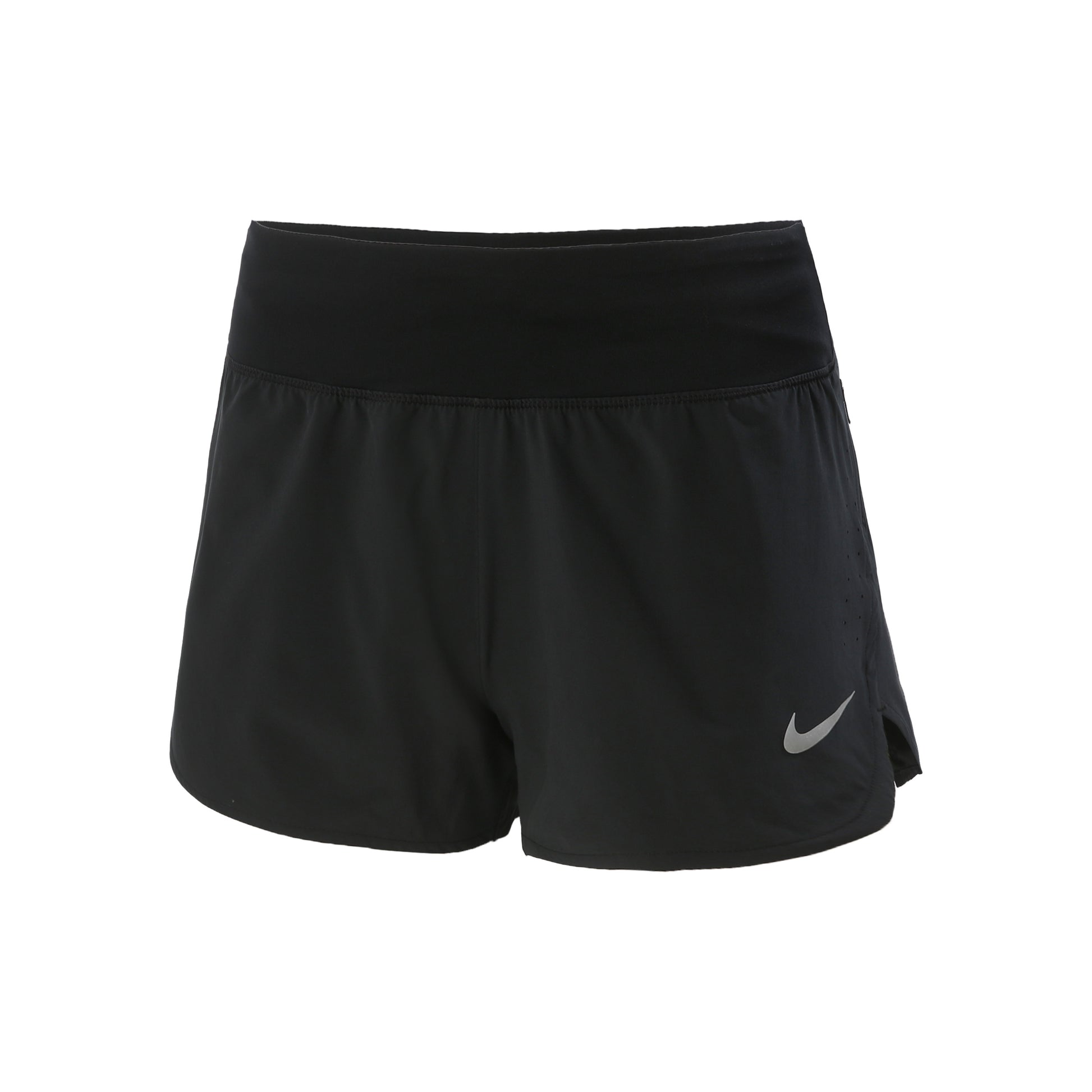 Nike Eclipse 3in Shorts Damer - sort, sølv
