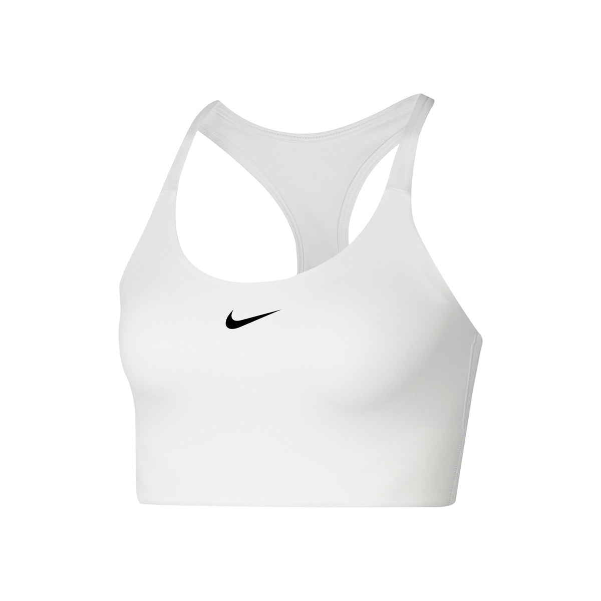 Nike Dri-Fit Swoosh Sports-BH Damer - hvid,