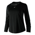 Dri-Fit One Standard Shirt, langærmet Damer - sort, hvid