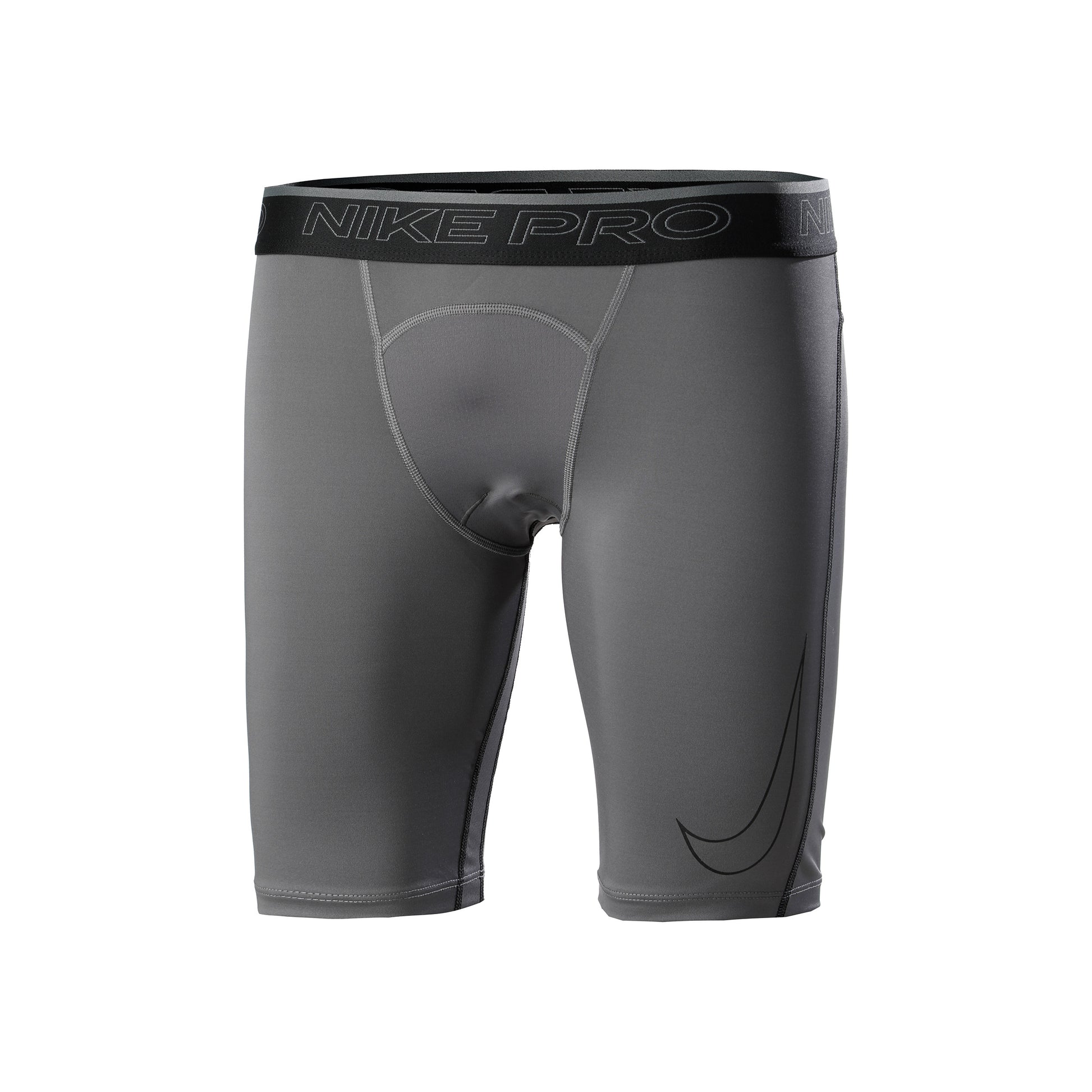 Nike Dri-Fit Long Løbebukser Herrer - grå, sort