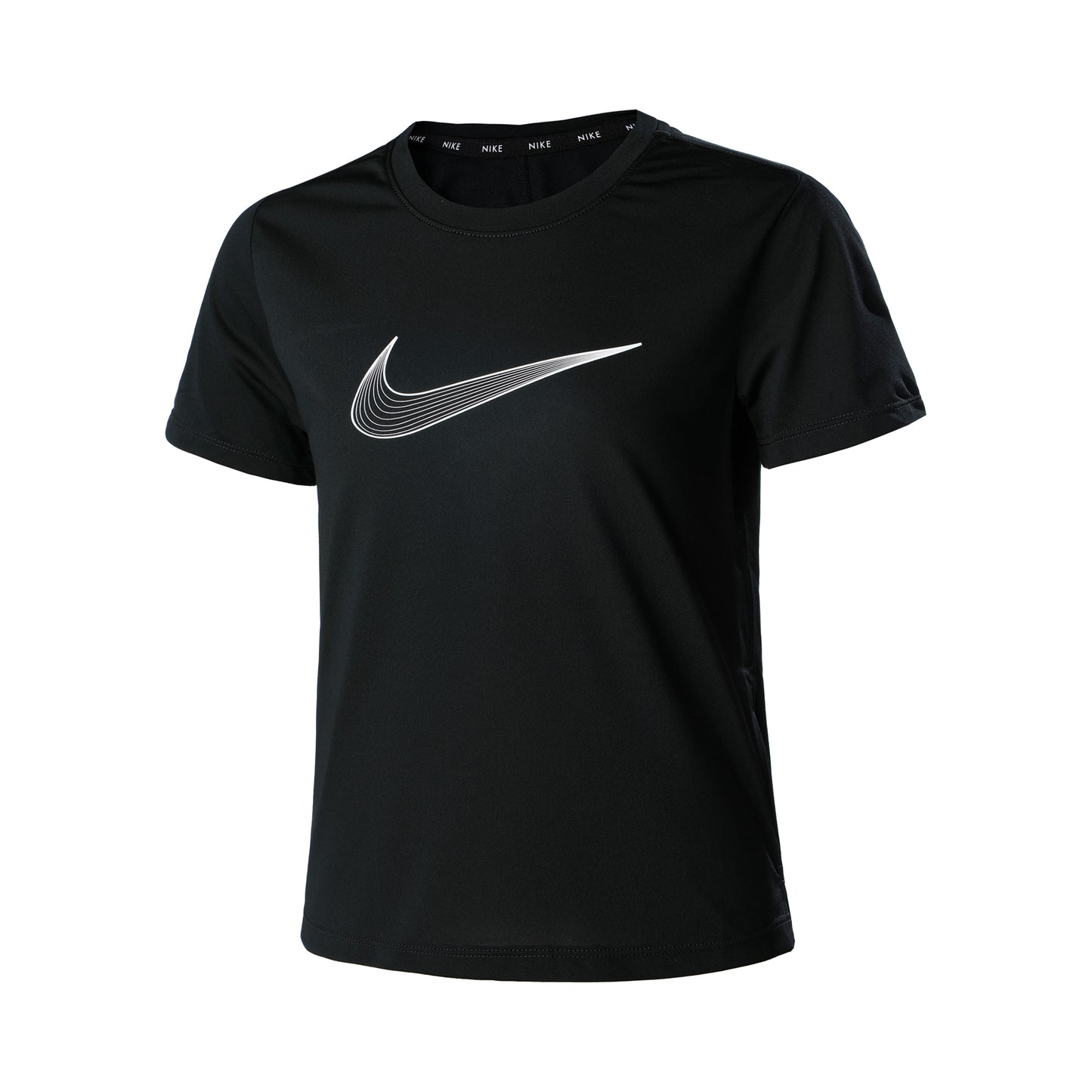 Nike Dri-Fit One Graphic T-shirt Pige-Sort,Hvid