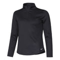 Dri-Fit One Standard Half-Zip Shirt, langærmet Damer - sort, hvid