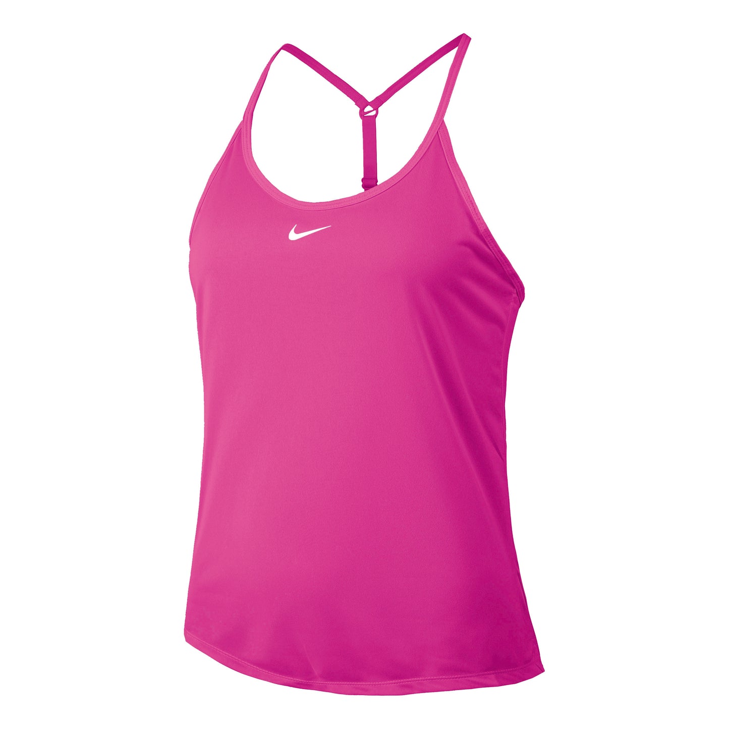 Nike Dri-Fit One Elstka STD Tanktop Damer - pink, hvid