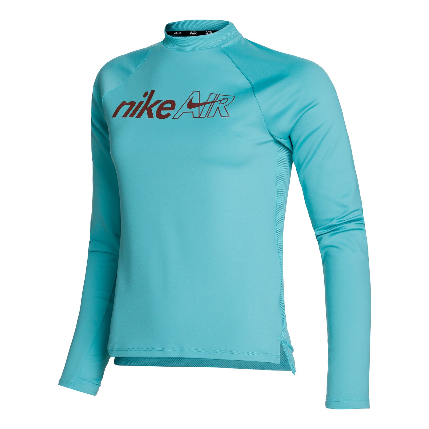 Nike Dri-Fit Air Shirt, langærmet Damer - berry, blå