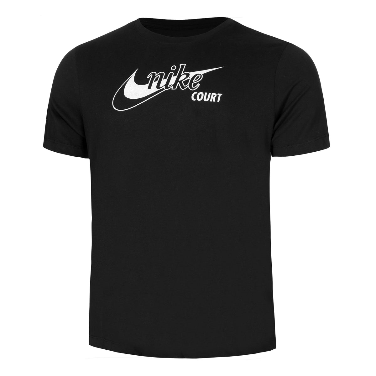 Nike Dri-Fit Swoosh T-shirt Herrer - sort, hvid