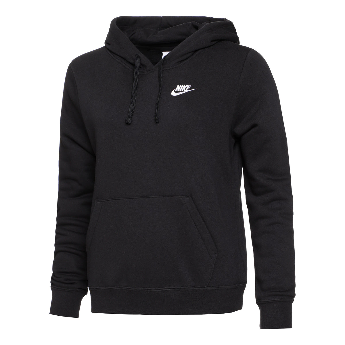 Nike New Sportswear Club Fleece STD Hættetrøje Damer - sort,