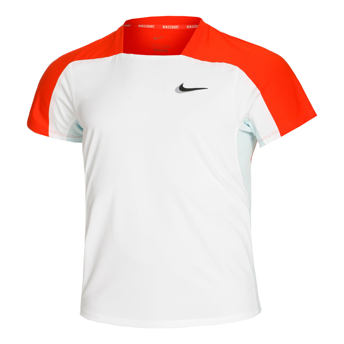 Nike Dri-Fit Slam T-shirt Herrer - hvid, orange