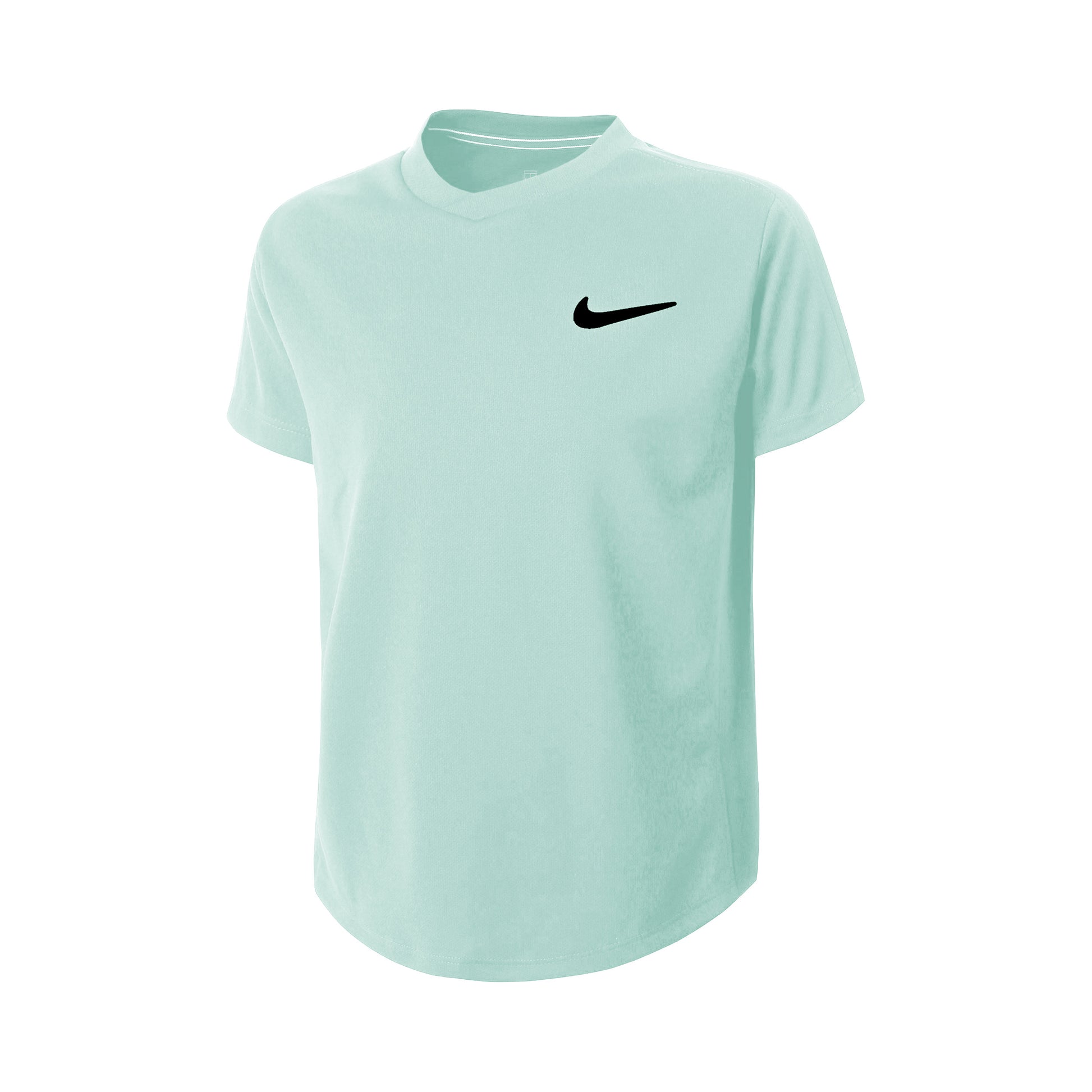 Nike Court Dri-Fit T-shirt Drenge - blå, sort