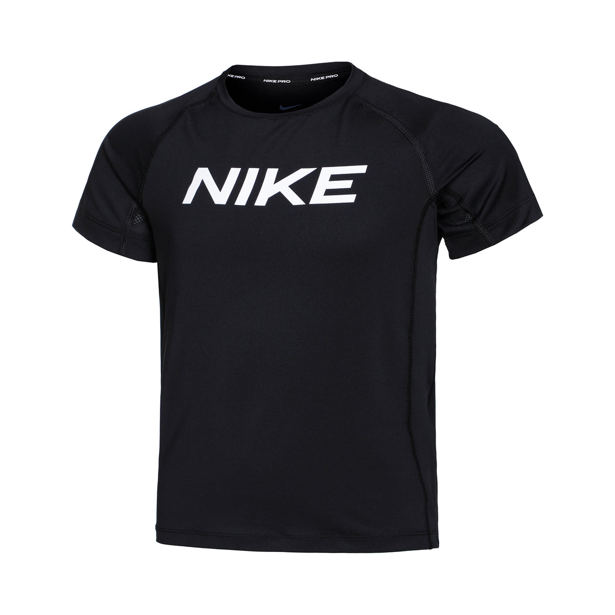 Nike Dri-Fit Pro T-shirt Drenge-Sort,Hvid