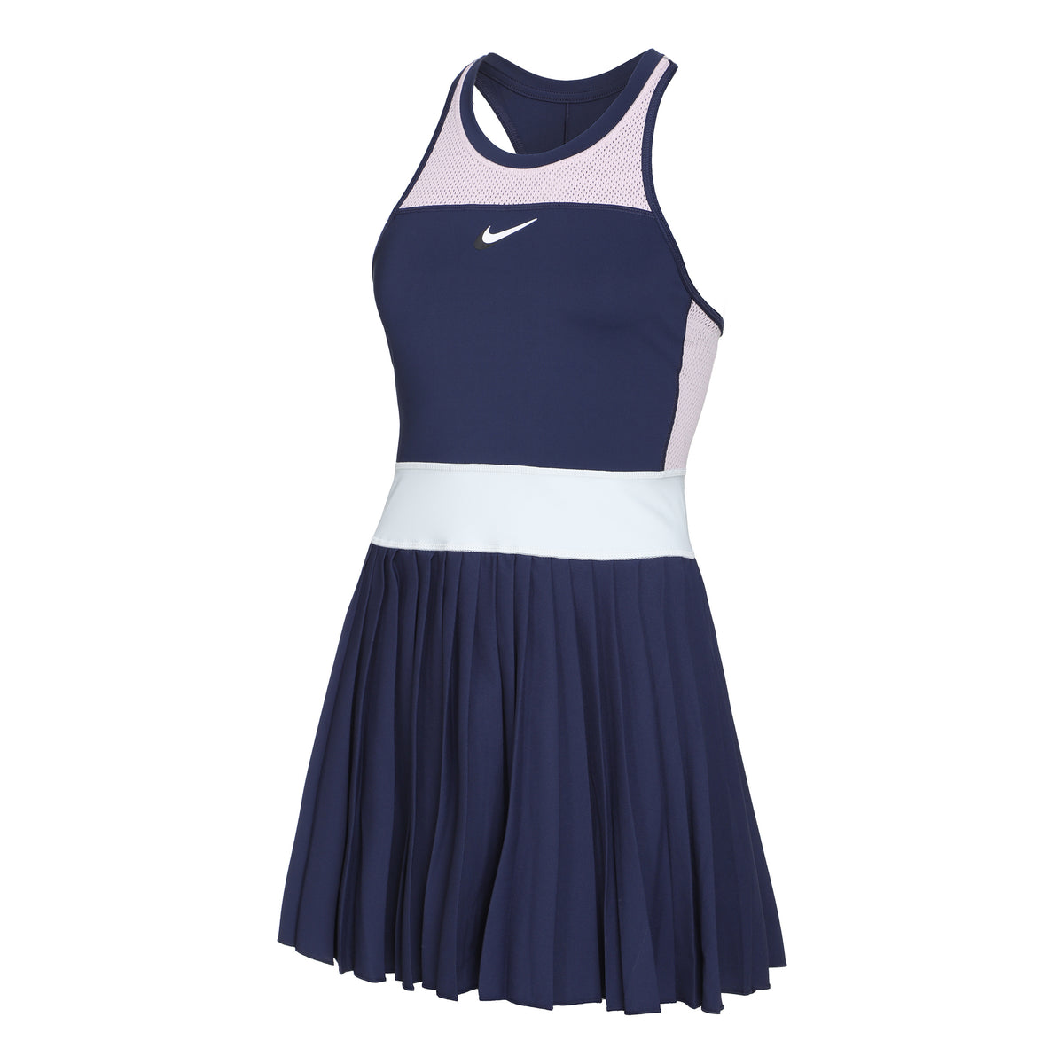 Nike Court Dri-Fit Slam Kjole Damer - mørkeblå, rosa