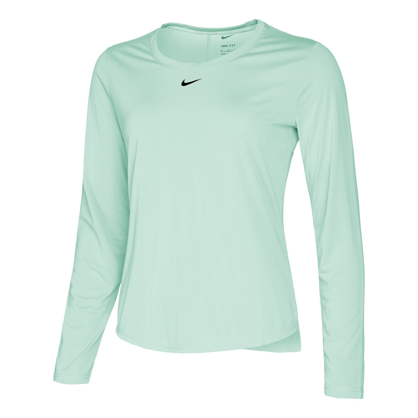 Nike Dri-Fit One Standard Shirt, langærmet Damer - mint,