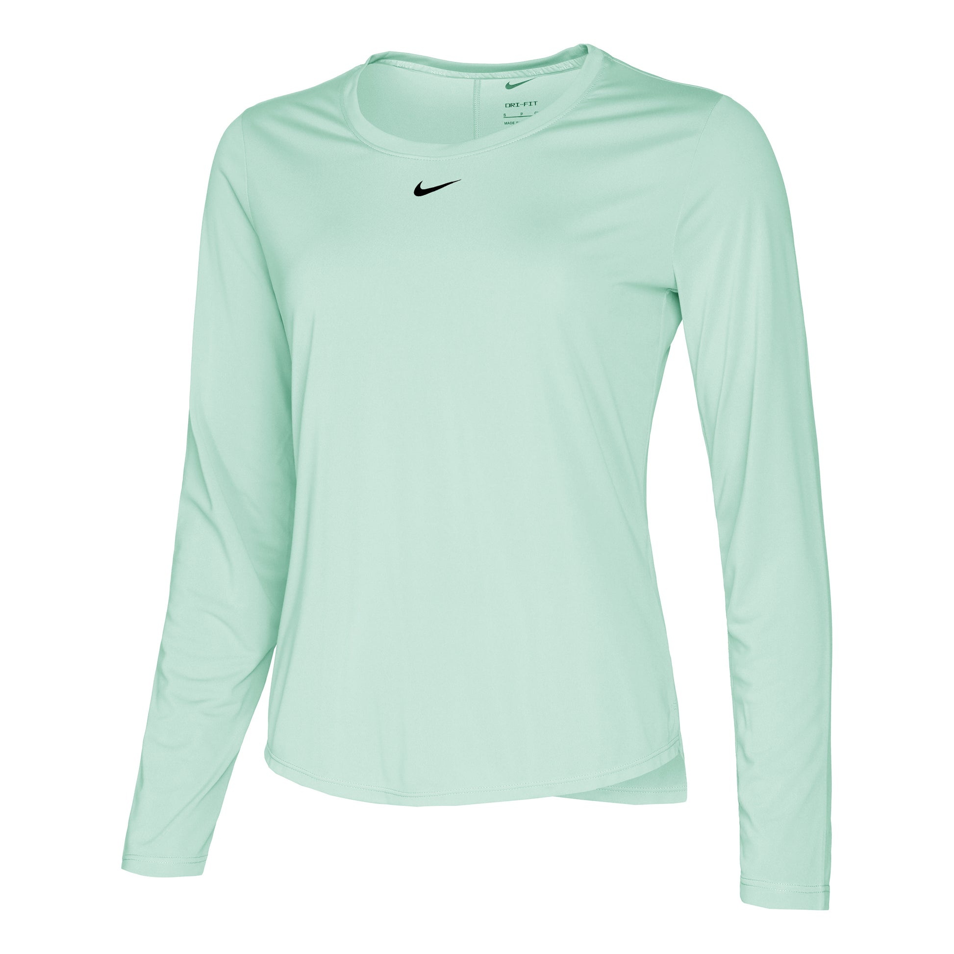 Nike Dri-Fit One Standard Shirt, langærmet Damer - mint,