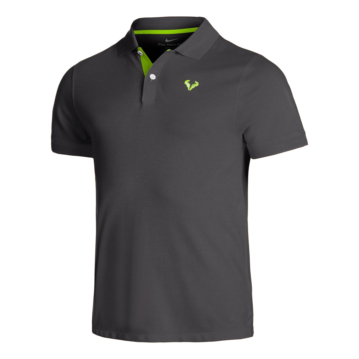 Nike Dri-Fit RAFA Slim Polo Herrer - sort, grøn