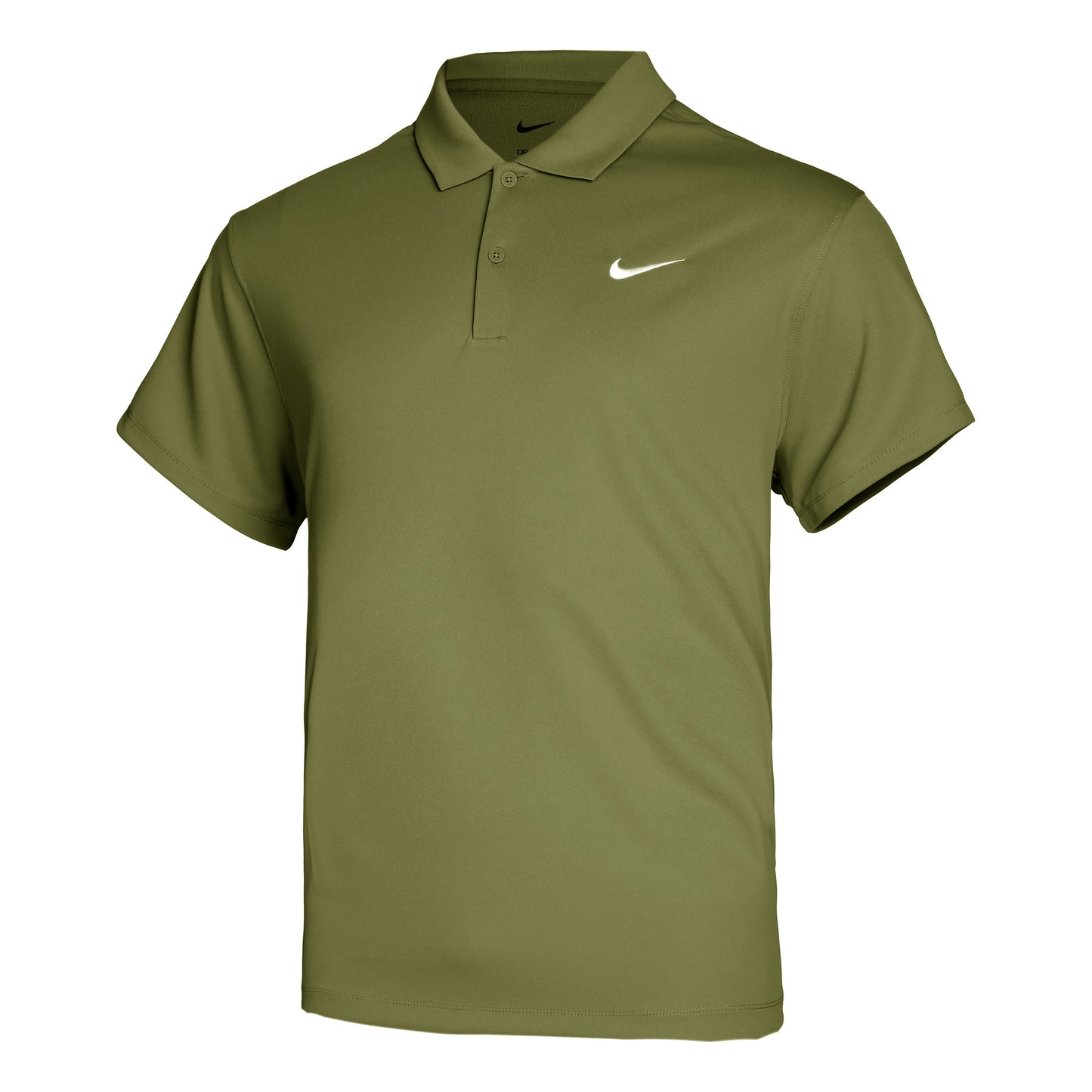 Nike Dri-Fit Victory Court Solid Polo Herrer - grøn, hvid