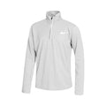 Dri-Fit Poly+ 1/4 Zip Shirt, langærmet Drenge - grå, sølv