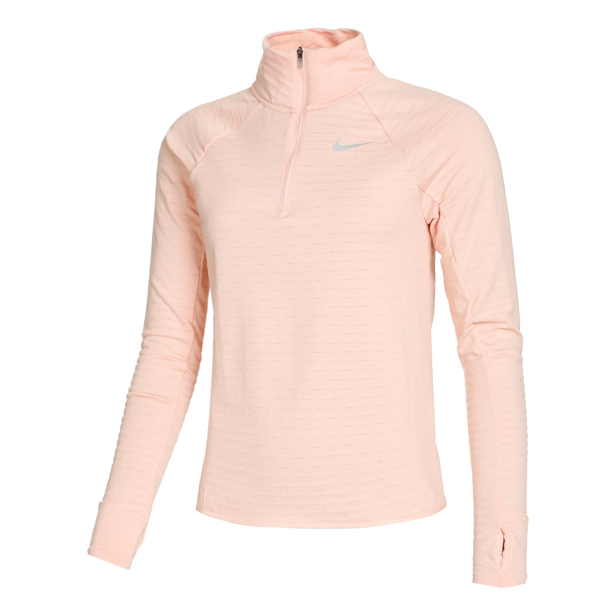 Nike Therma-Fit Element Half-Zip Løbetop Damer - koral, grå