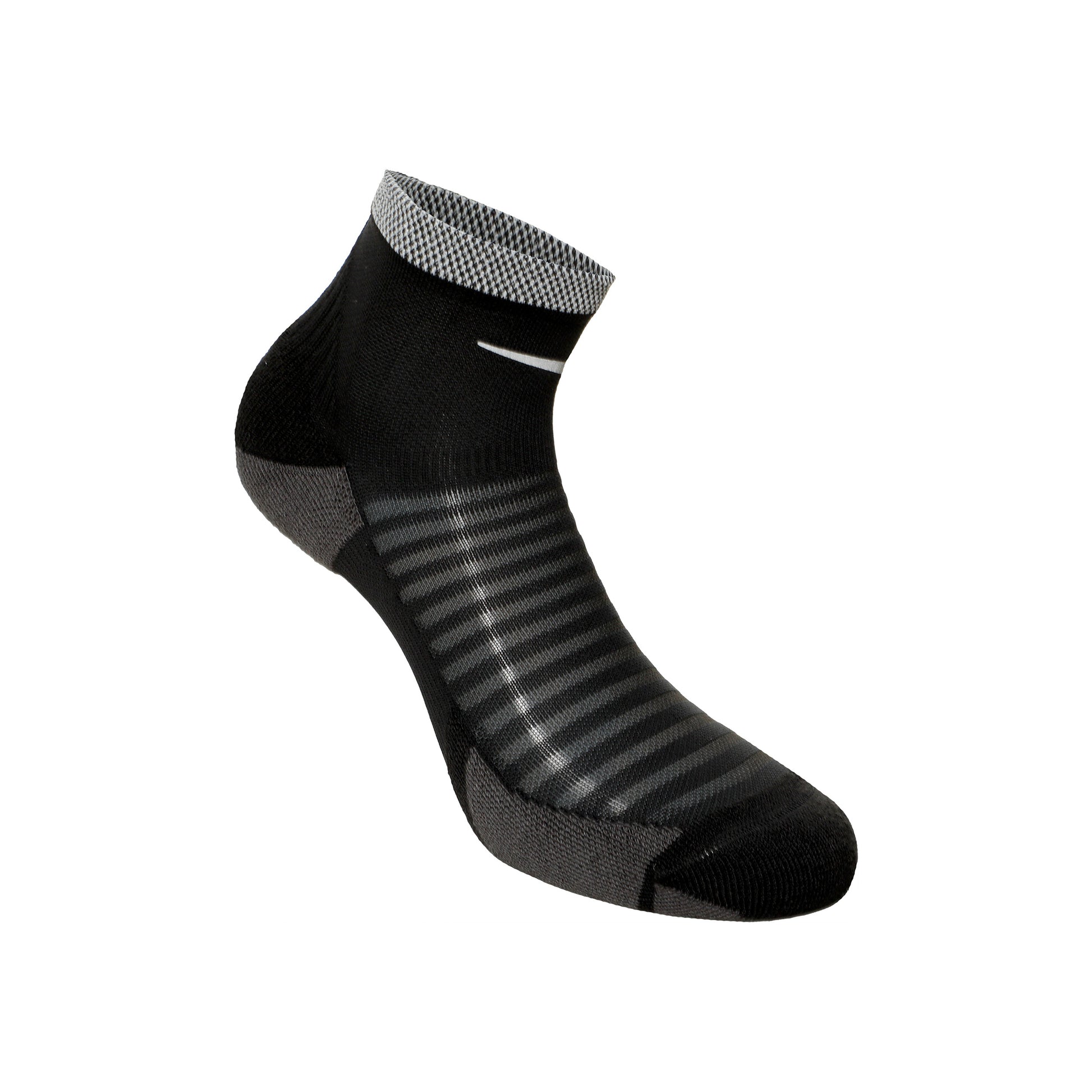 Nike Spark Cushioned Ankle Running Løbesokker-Sort,Grå