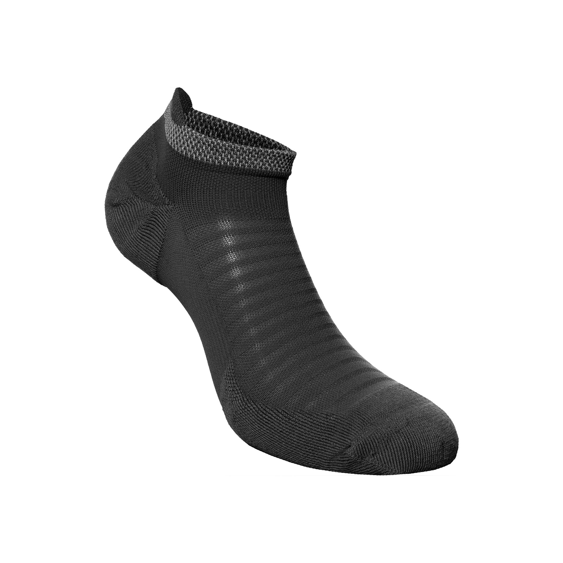 Nike Spark Cushioned No-Show Running Løbesokker-Sort,Grå