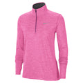Element Half-Zip Running Shirt, langærmet Damer - pink, grå