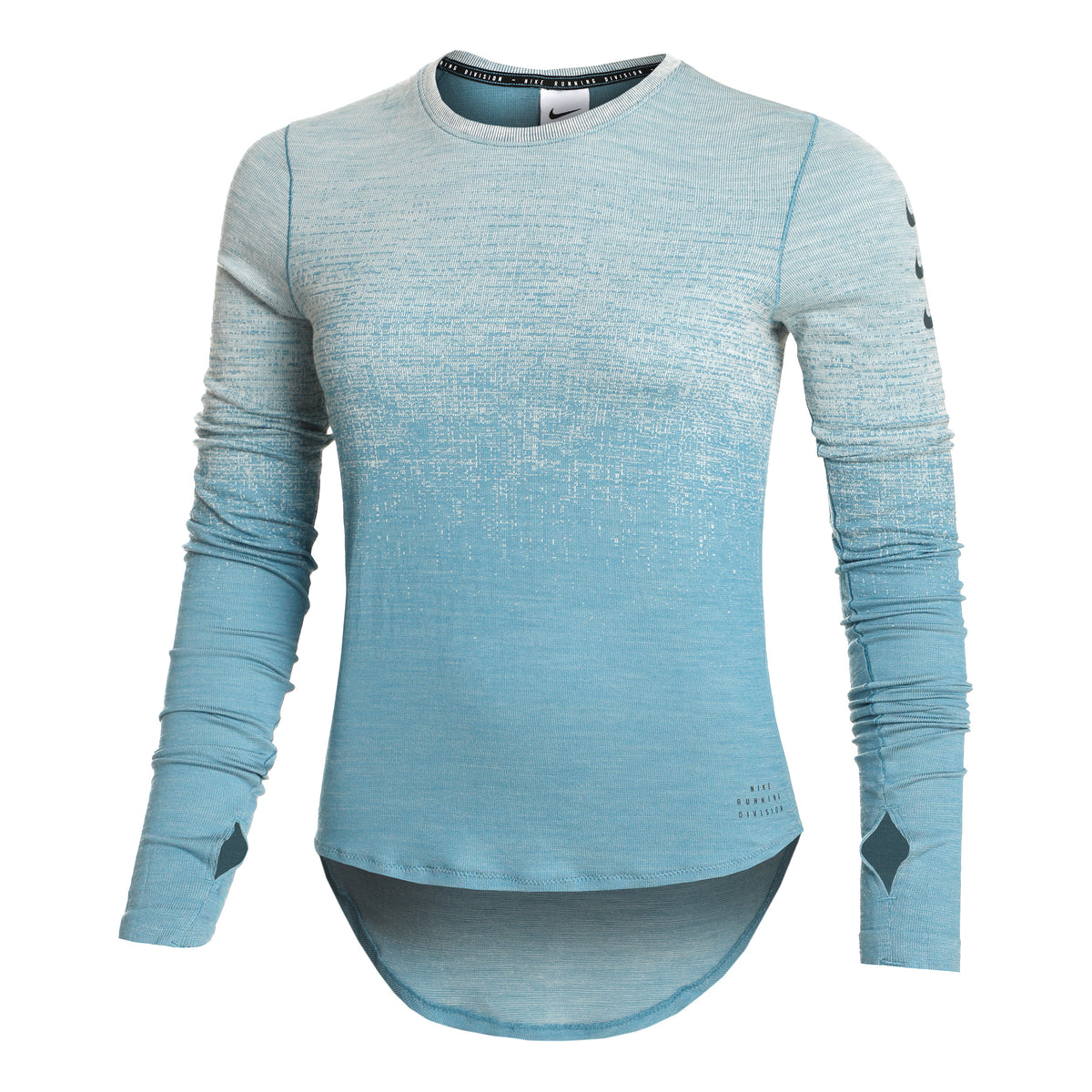 Nike Dri-Fit Run Division Løbetop Damer - blå, grå