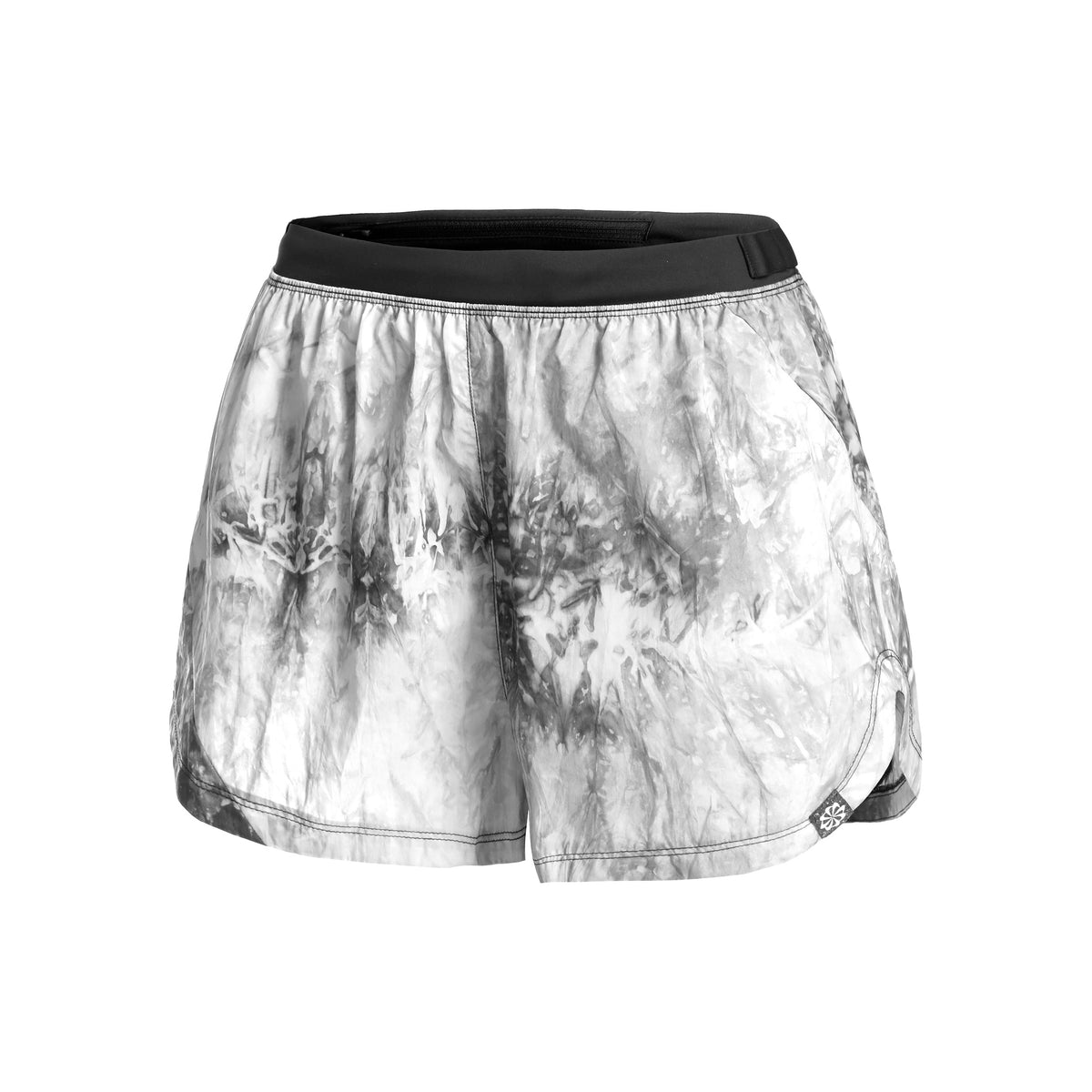 Nike Dri-Fit Trail Mid-Rise 3in Shorts Damer - sort, grå