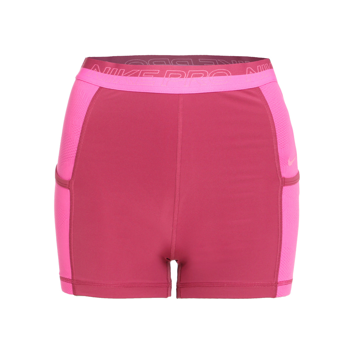 Nike Dri-Fit Performance 3in Boldshorts Damer - rød, pink