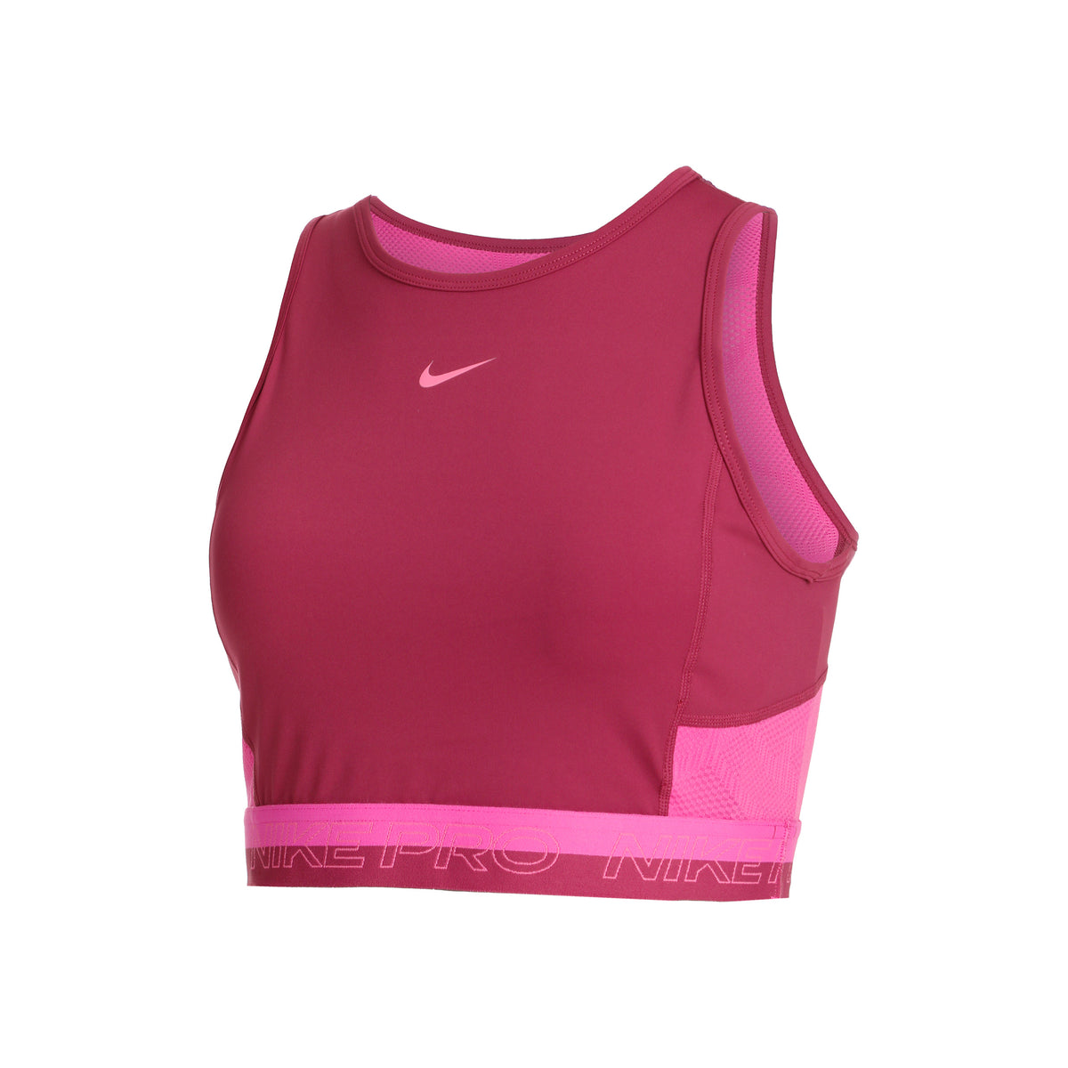 Nike Dri-Fit Performance 3in Tanktop Damer - rød, pink
