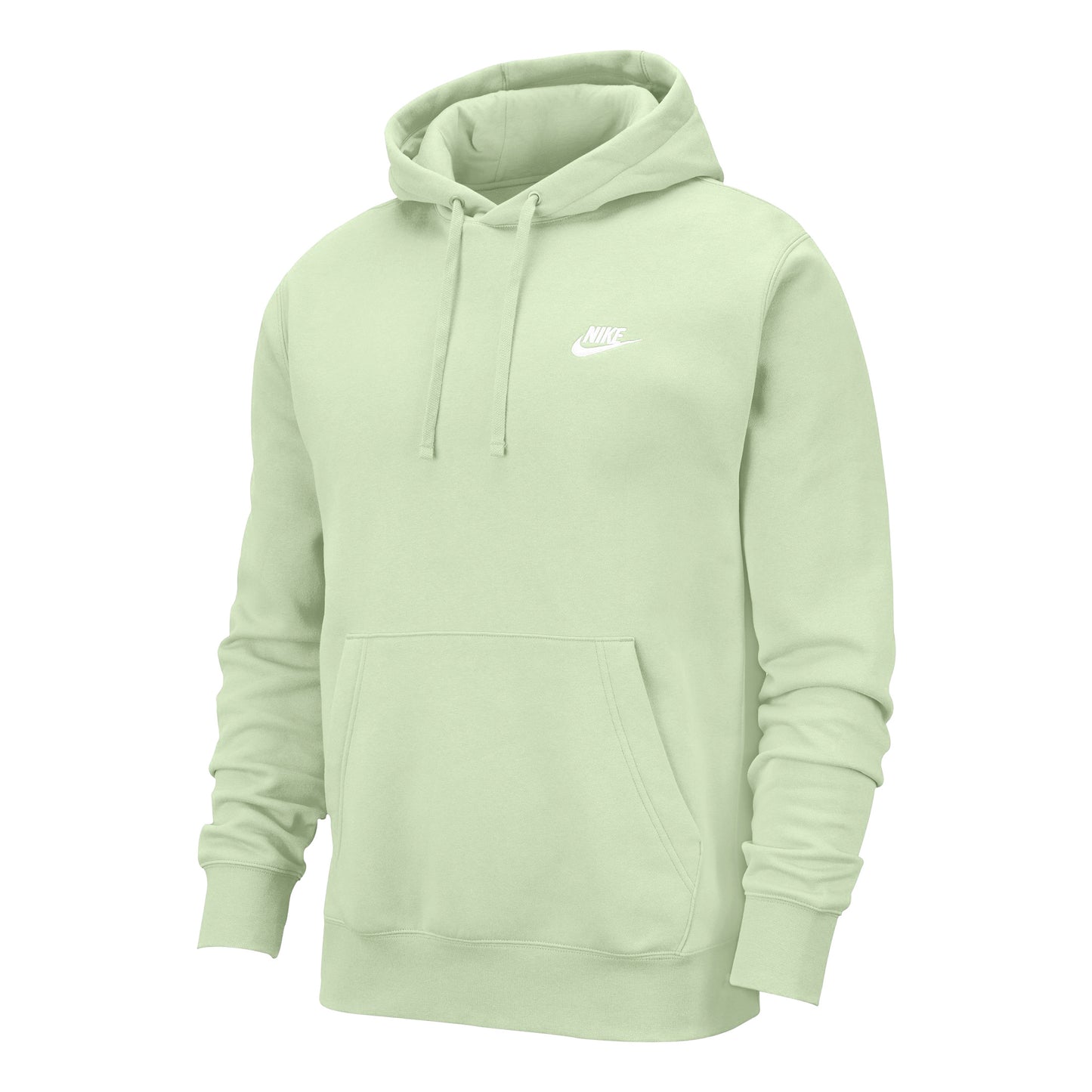 Nike Sportswear Club Hættetrøje Herrer - oliven, hvid