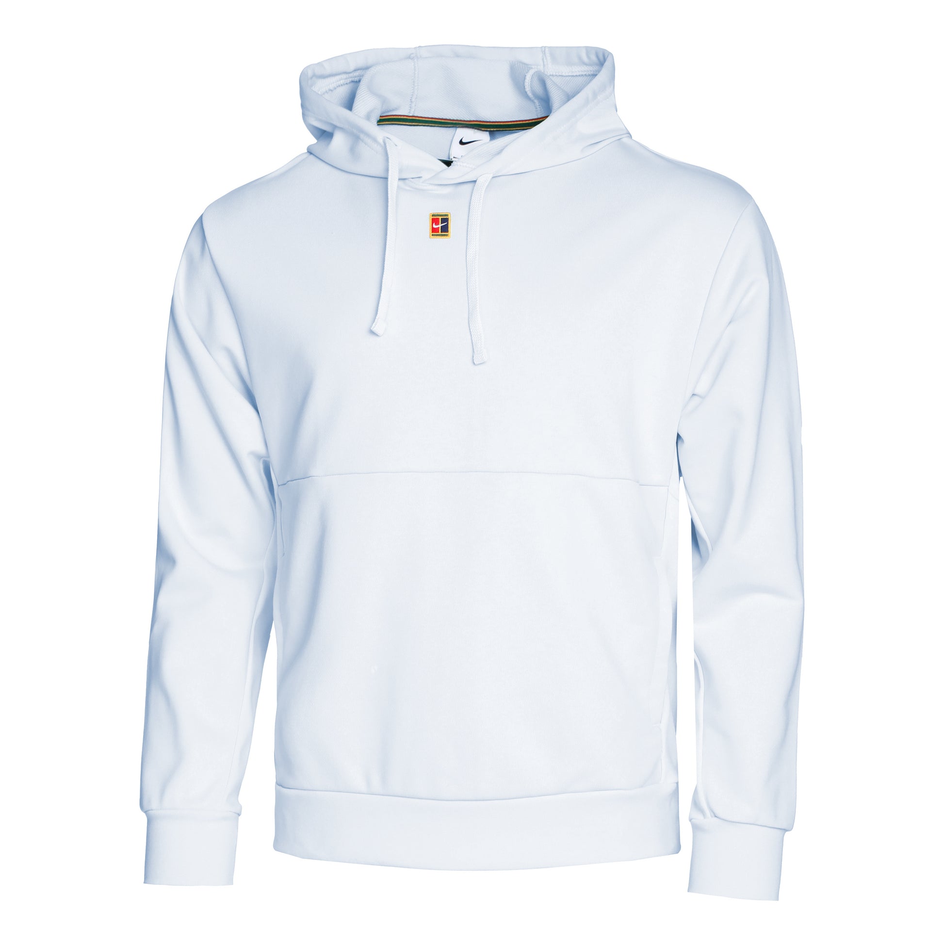 Nike Dri-Fit Court Heritage Fleece Hættetrøje Herrer - blå-grå,