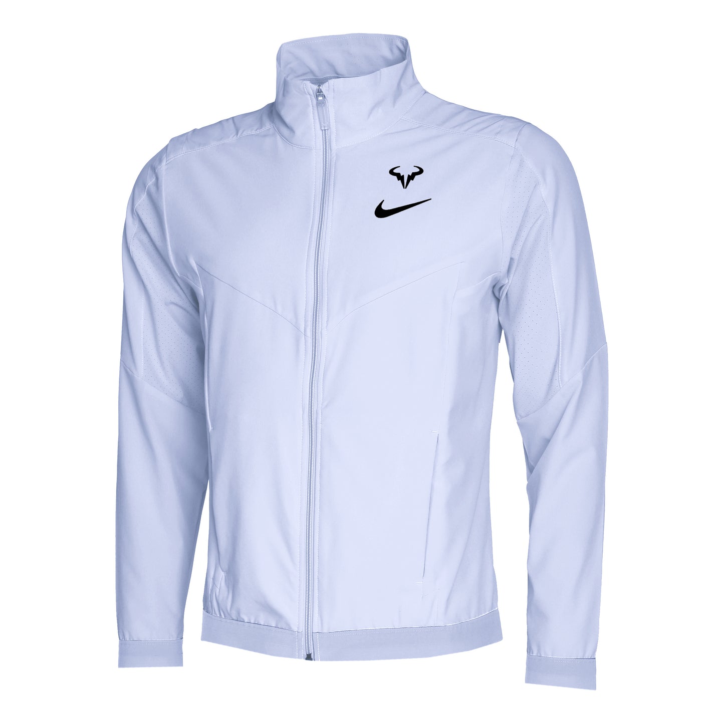 Nike Dri-Fit RAFA Court Træningsjakke Herrer - lyseblå,