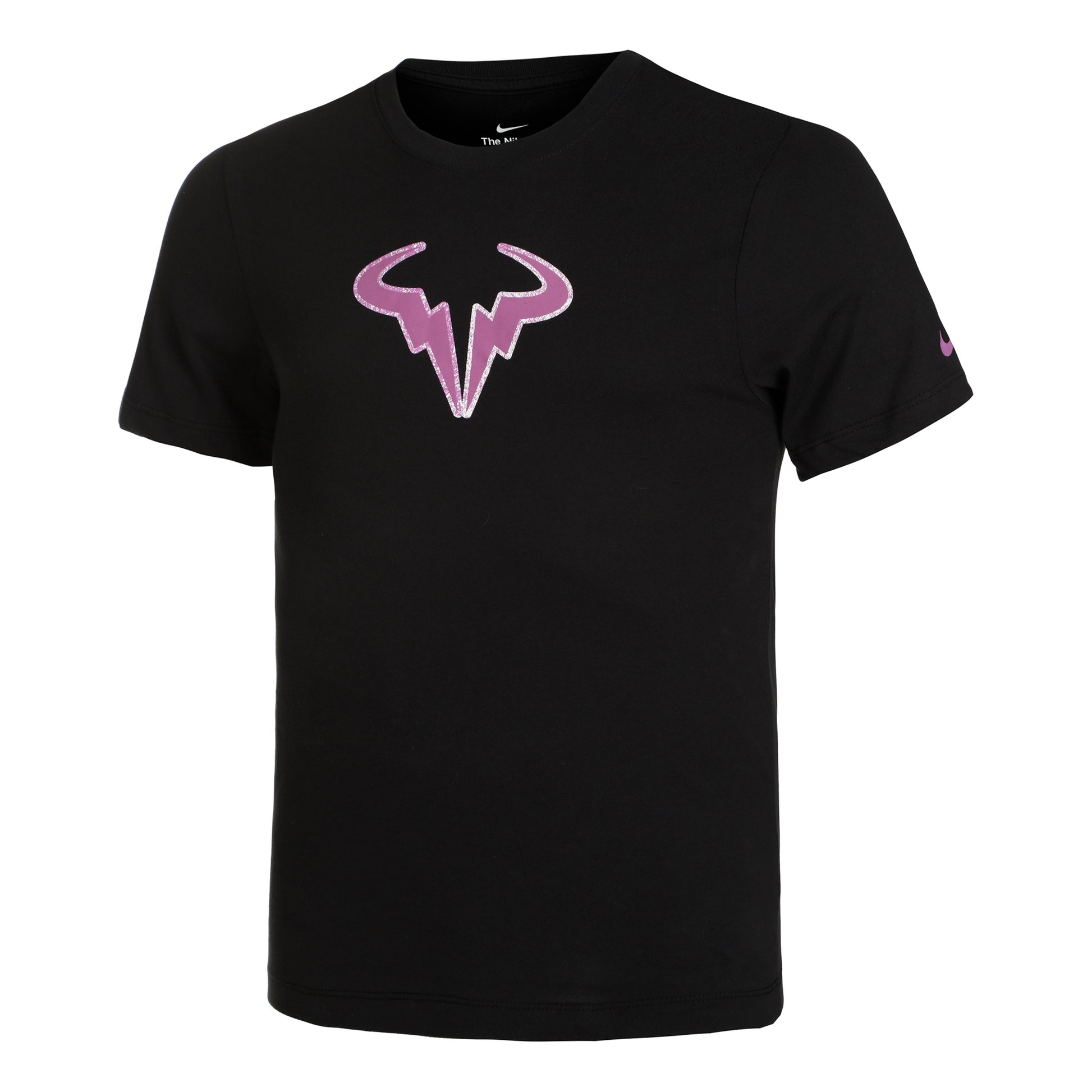 Nike Dri-Fit Court T-shirt Herrer - sort, pink